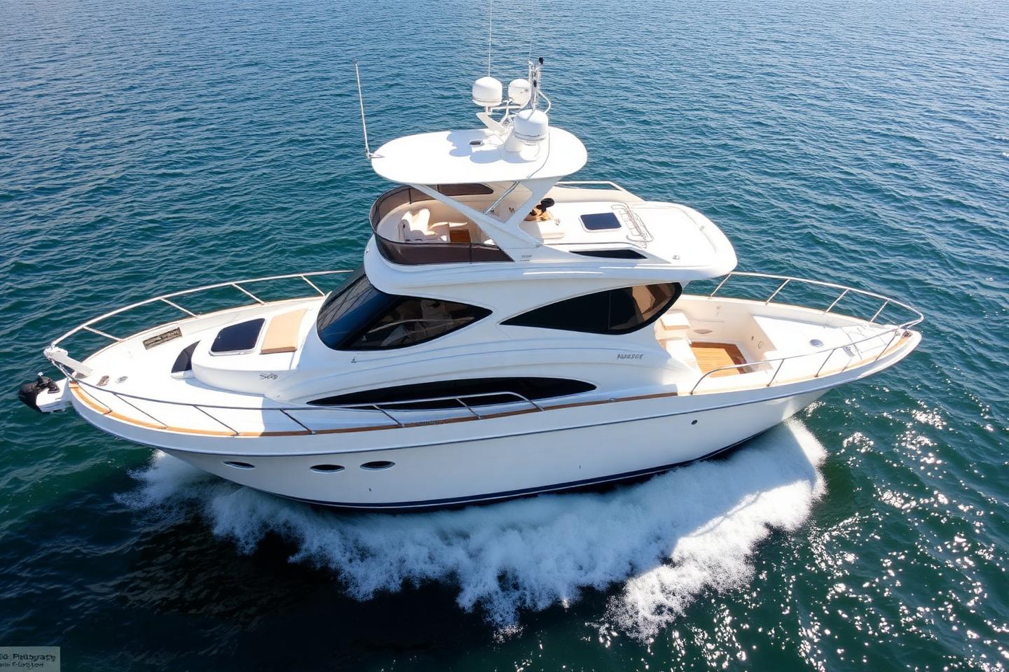 Palantir 65 foot sea ray luxury motor yacht available for charter in Miami